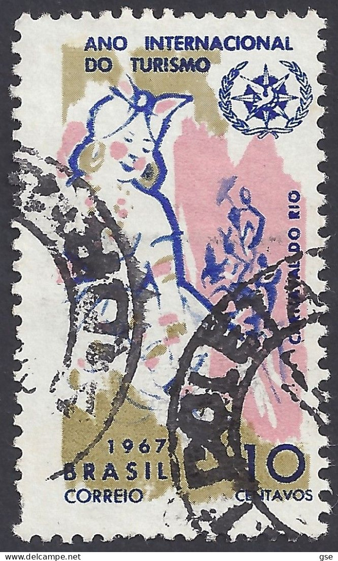 BRASILE 1967 - Yvert 837° - Turismo | - Used Stamps