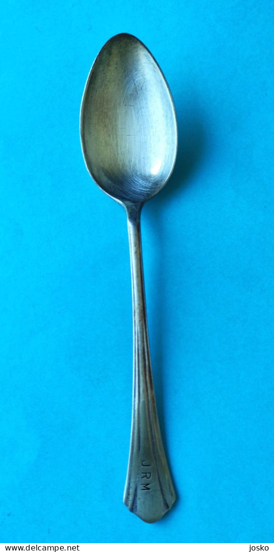 YUGOSLAVIA NAVY (JRM) Vintage Ship's Spoon 1950s * Jugoslavia Yougoslavie Jugoslawien Marine Marine Löffel Cuillère JNA - Boten