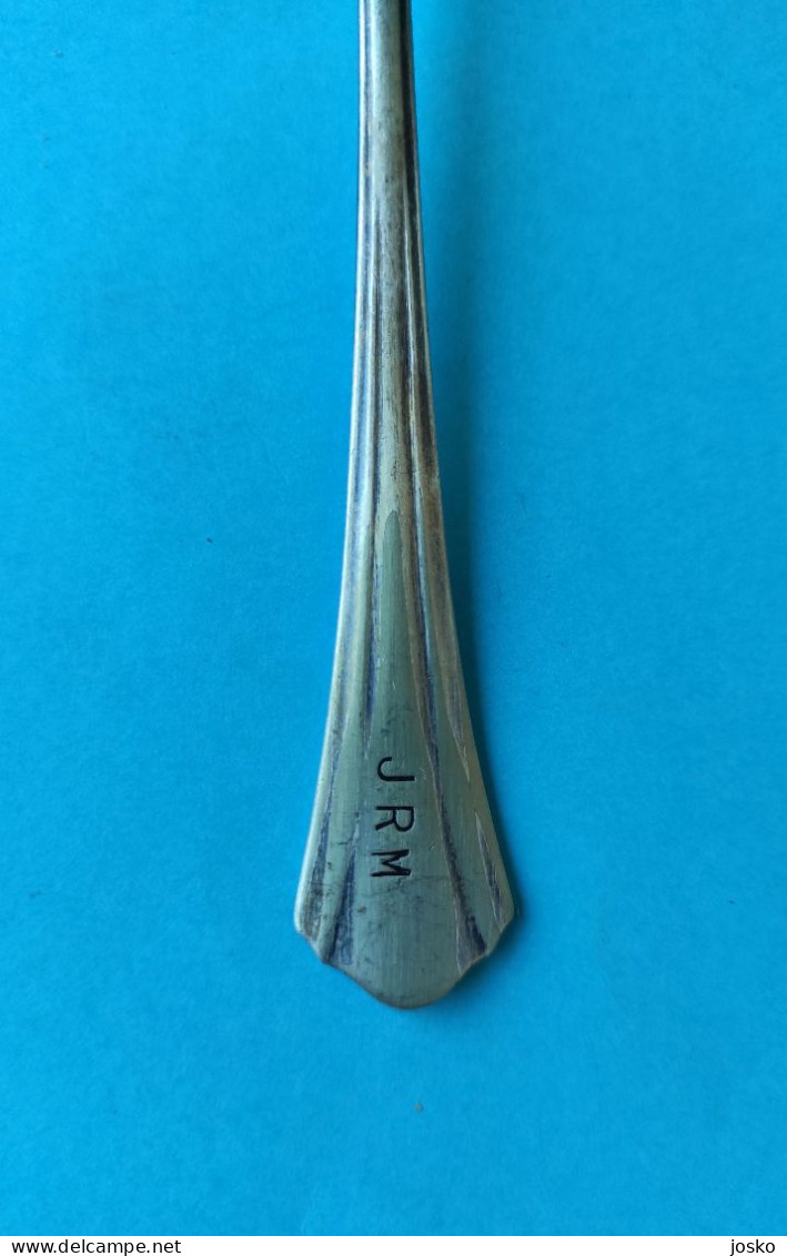 YUGOSLAVIA NAVY (JRM) Vintage Ship's Spoon 1950s * Jugoslavia Yougoslavie Jugoslawien Marine Marine Löffel Cuillère JNA - Schiffe