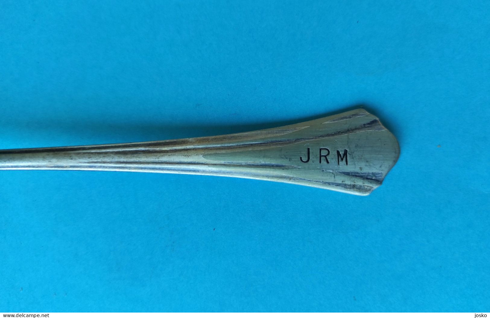 YUGOSLAVIA NAVY (JRM) Vintage Ship's Spoon 1950s * Jugoslavia Yougoslavie Jugoslawien Marine Marine Löffel Cuillère JNA - Bateaux