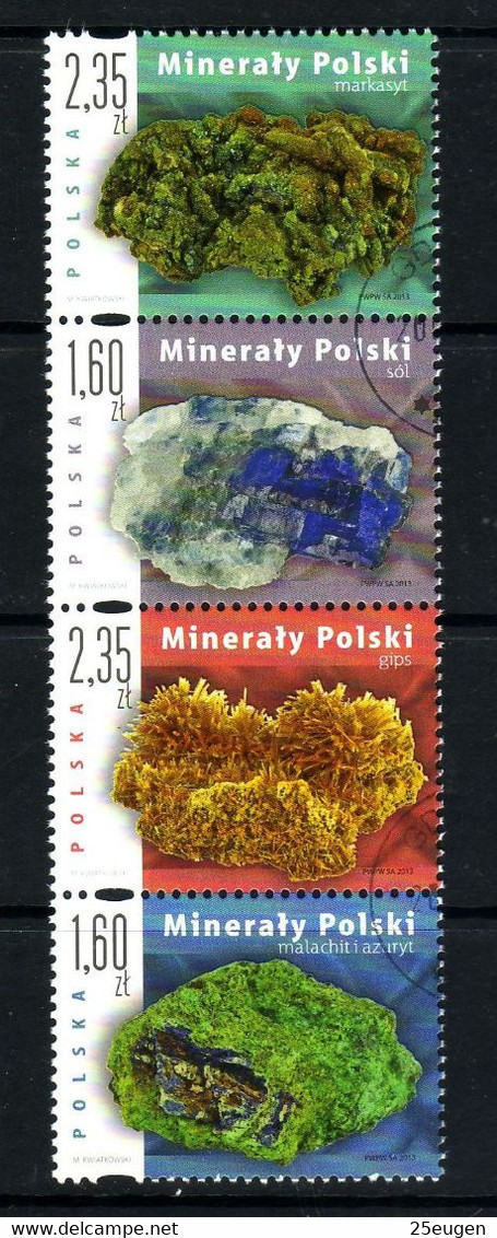 POLAND 2013 Michel No 4632-35 Used - Oblitérés