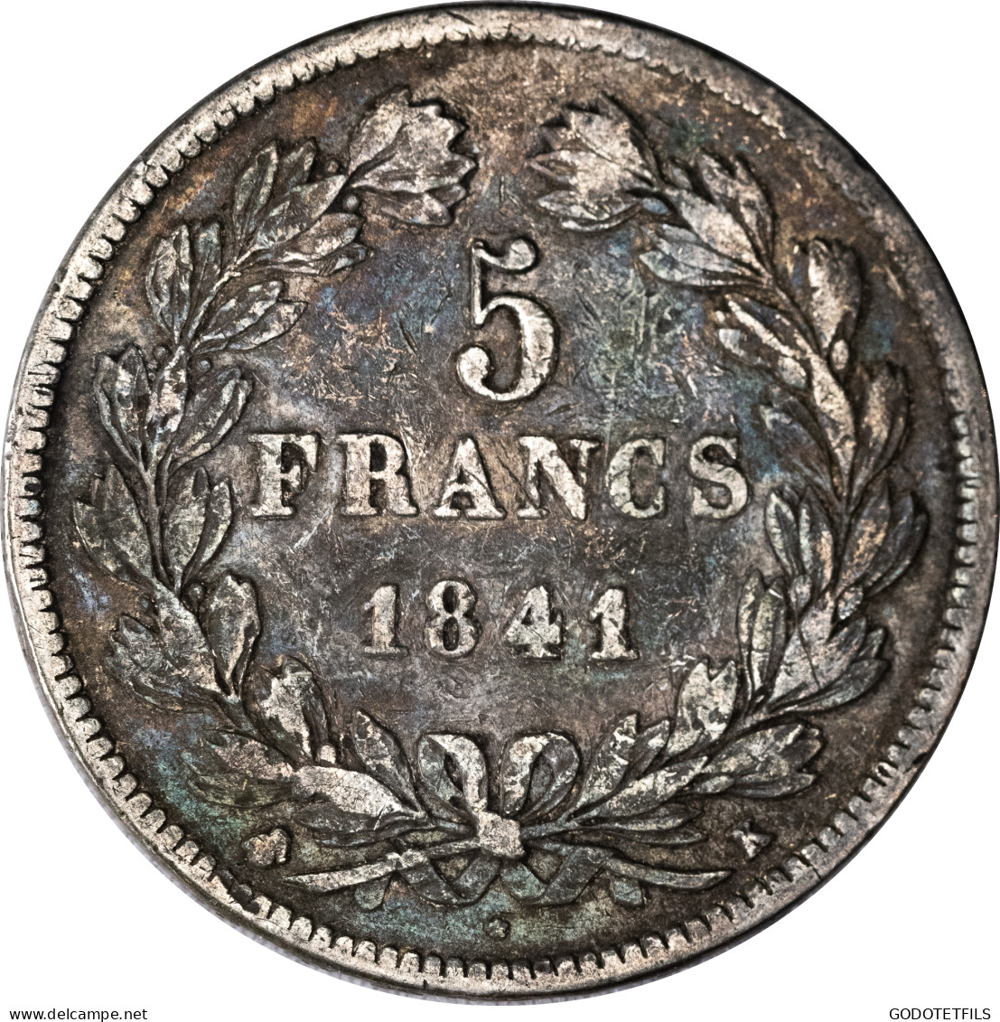 Restauration 5 Francs Louis-Philippe 1841 Bordeaux - 5 Francs