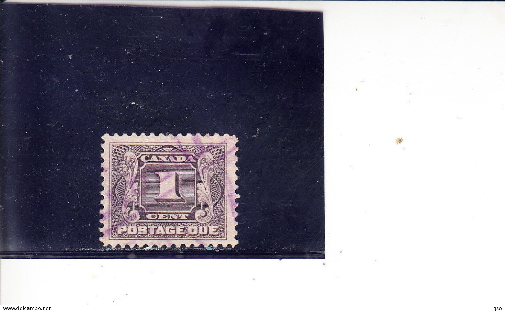 CANADA  1906  - Yvert T  1° -tasse - Postage Due