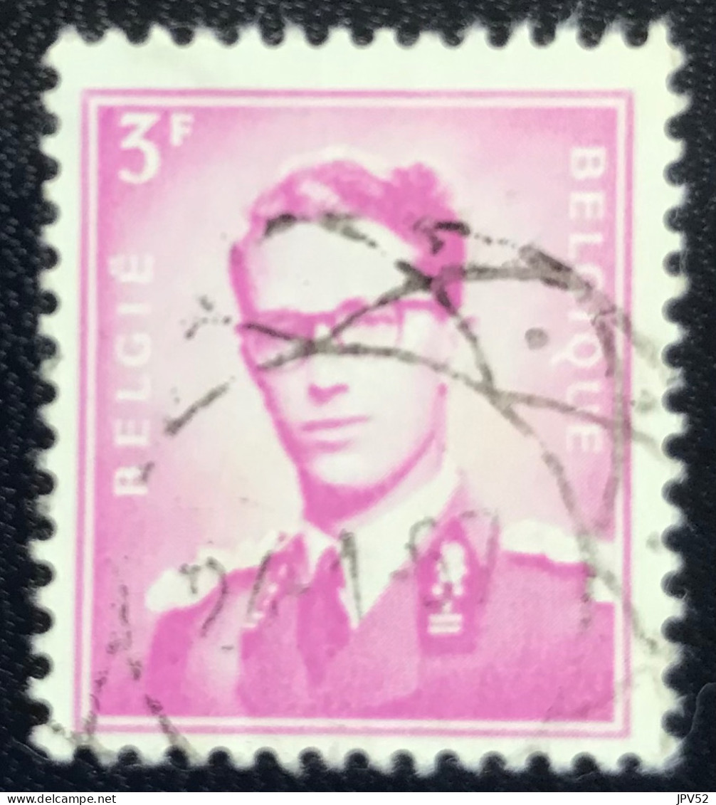 België - Belgique - C18/23 - 1958 - (°)used - Michel 1127 - Koning Boudewijn - DIAMANTSTEMPEL - 1931-1960