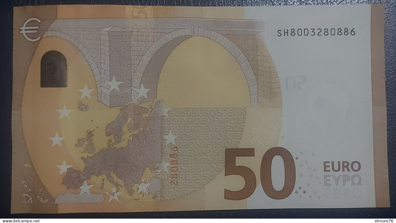 50 EURO S050H3 Italy NEW Serie SH Ch 00 Lagarde Perfect UNC - 50 Euro