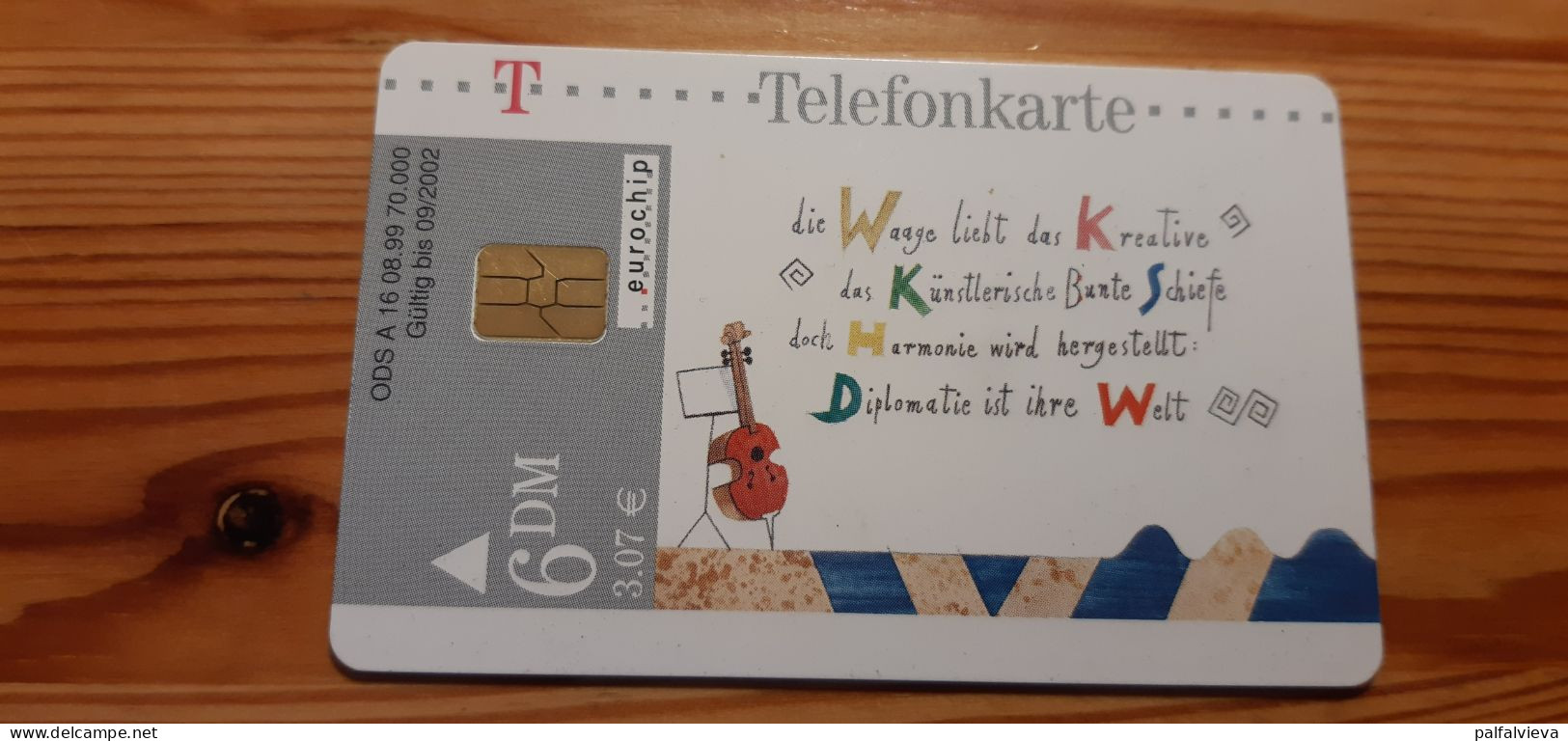 Phonecard Germany A 16 08.99. Zodiac, Horoscope 70.000 Ex - A + AD-Reeks :  Advertenties Van D. Telekom AG