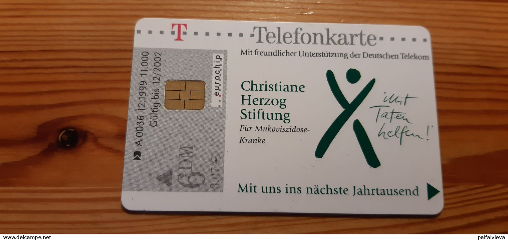 Phonecard Germany A 0036 12.1999. Calendar 11.000 Ex - A + AD-Series : Publicitaires - D. Telekom AG