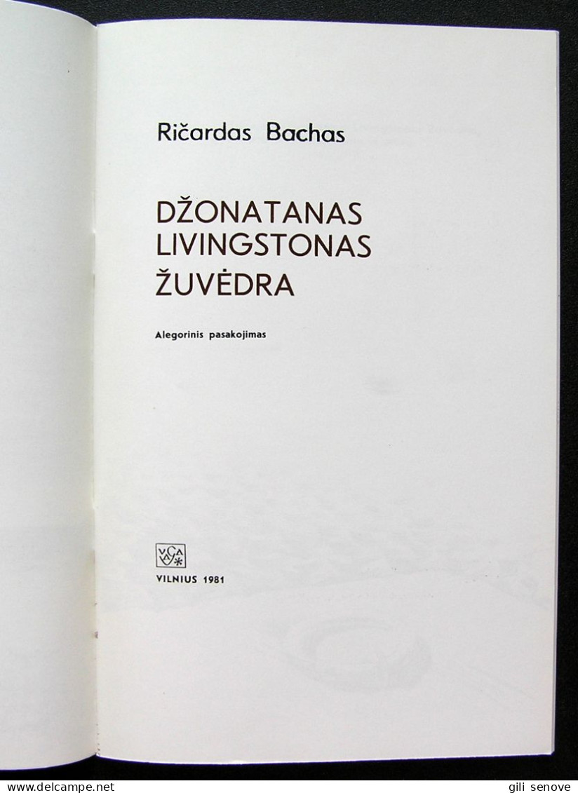 Lithuanian Book / Džonatanas Livingstonas Žuvėdra 1981 - Novels