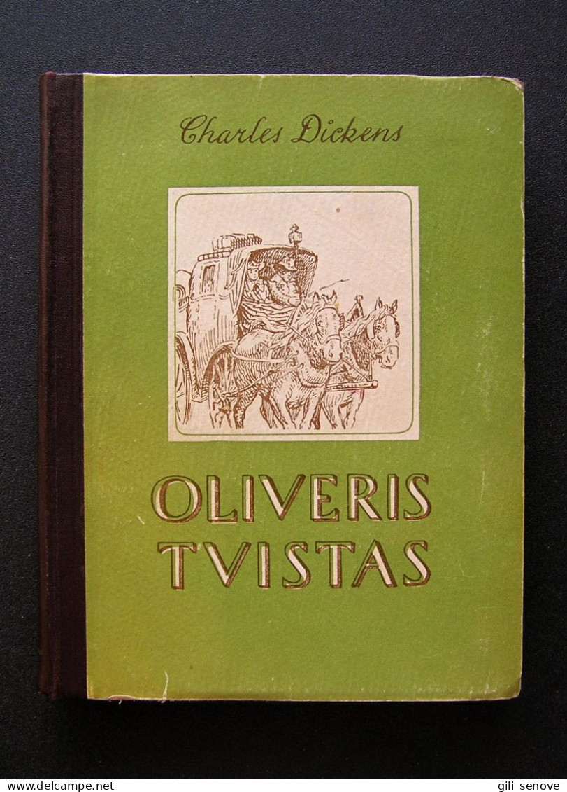 Lithuanian Book / Oliveris Tvistas Charles Dickens 1950 - Novels