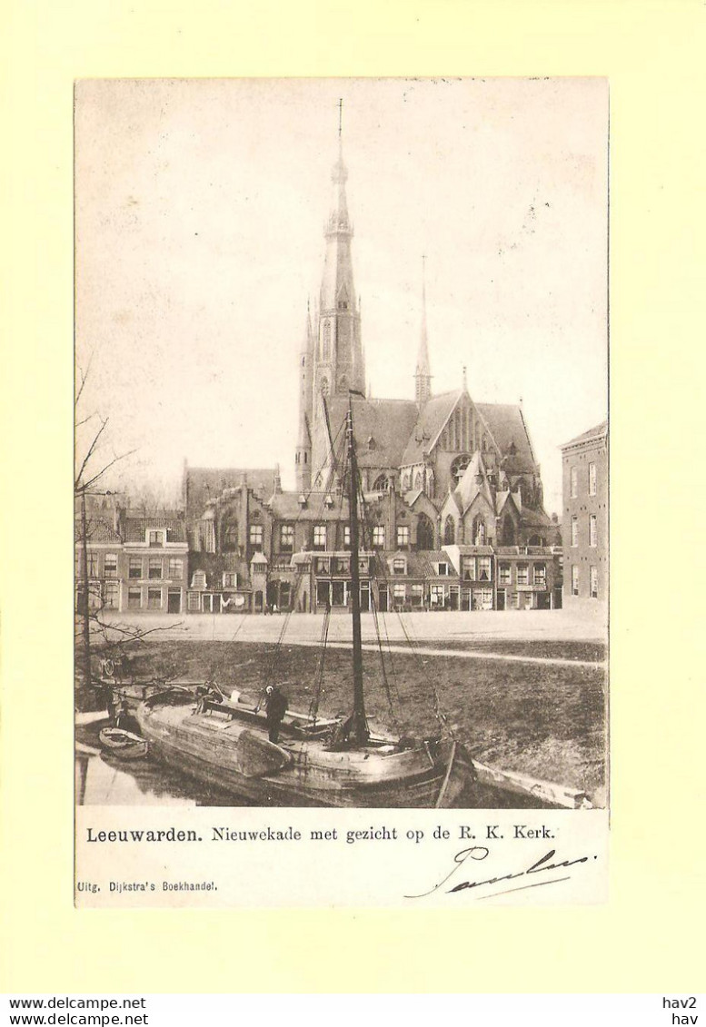 Leeuwarden Nieuwekade, R.K. Kerk 1906 RY32375 - Leeuwarden