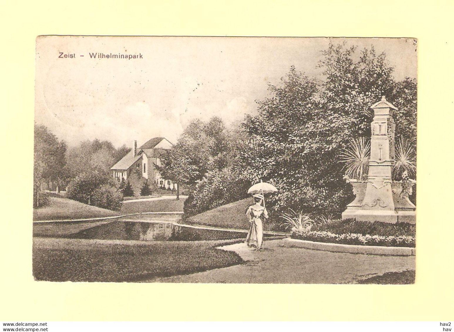 Zeist Wilhelminapark 1913 RY32080 - Zeist