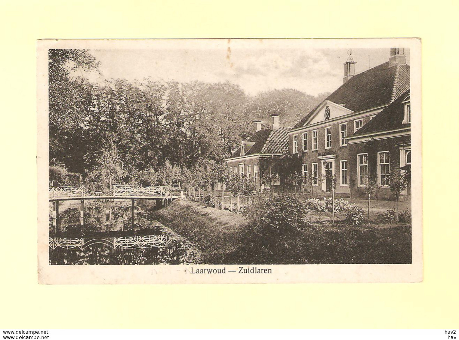 Zuidlaren Laarwoud 1932 RY31996 - Zuidlaren