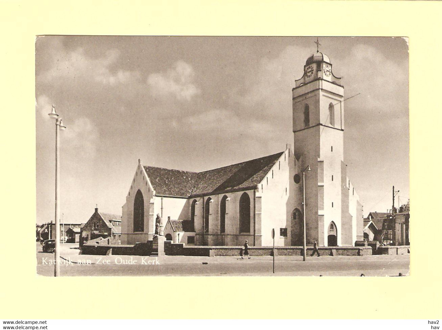 Katwijk Aan Zee Oude Kerk 1957 RY31828 - Katwijk (aan Zee)