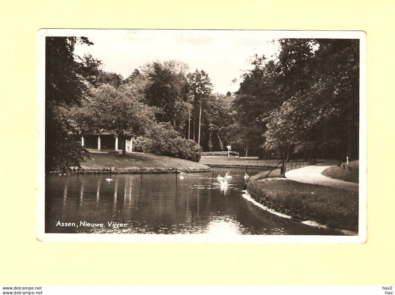 Assen Nieuwe Vijver 1957 RY31766 - Assen