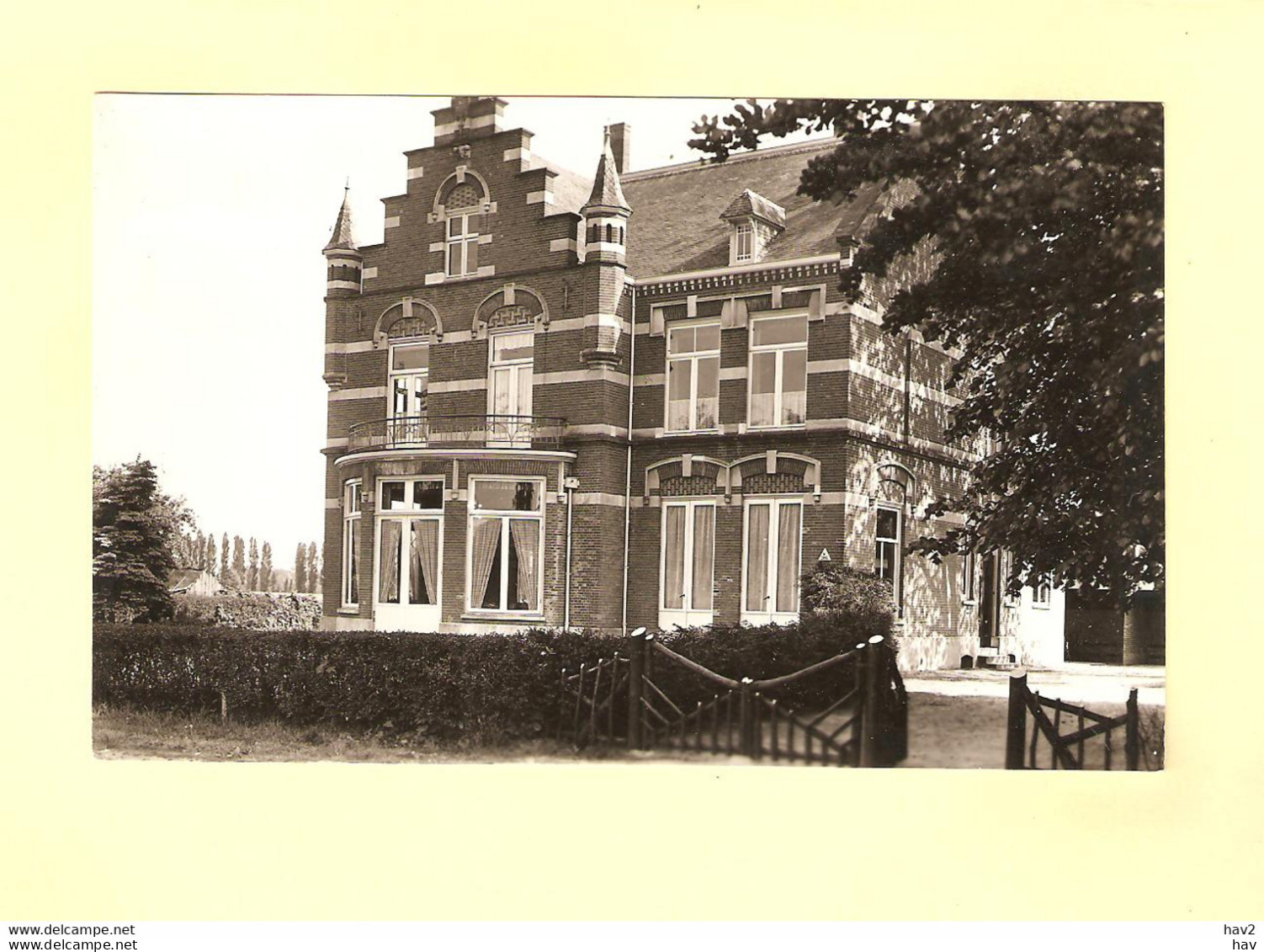 Vught Jeugdherberg De Mijlpaal 1956 RY31644 - Vught