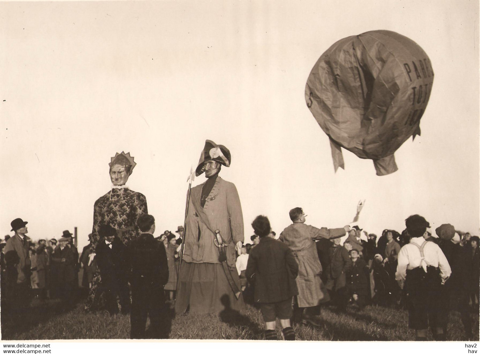 Roermond Oplaten Reclame Ballon Foto 1933 KE3594 - Roermond