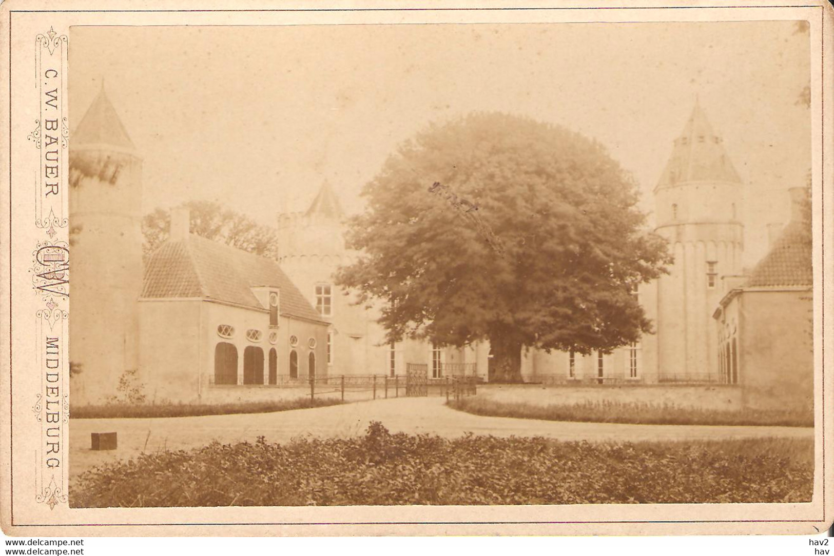 Domburg Oude Foto Bauer Van Voor 1895 KE3449 - Domburg