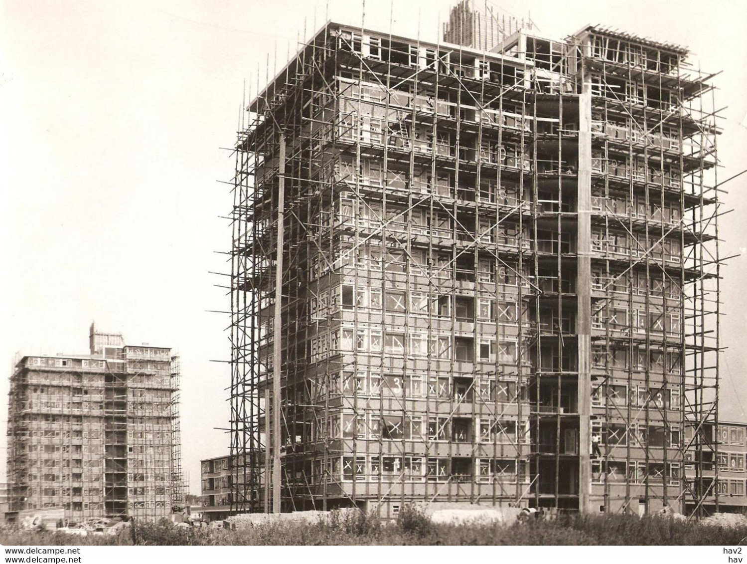 Amstelveen Persfoto 1960 Bouw Flats KE3409 - Amstelveen