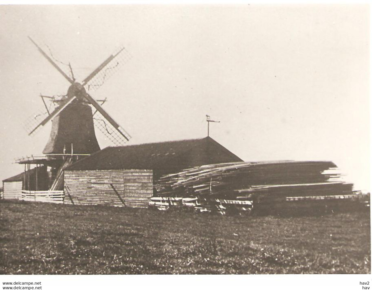 Repro Molen De Kikker Westzaan KE3033 - Zaanstreek