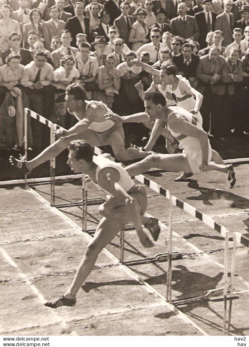 Persfoto Sport Atletiek Nederland-Duitsland 1953 KE2987 - Athlétisme