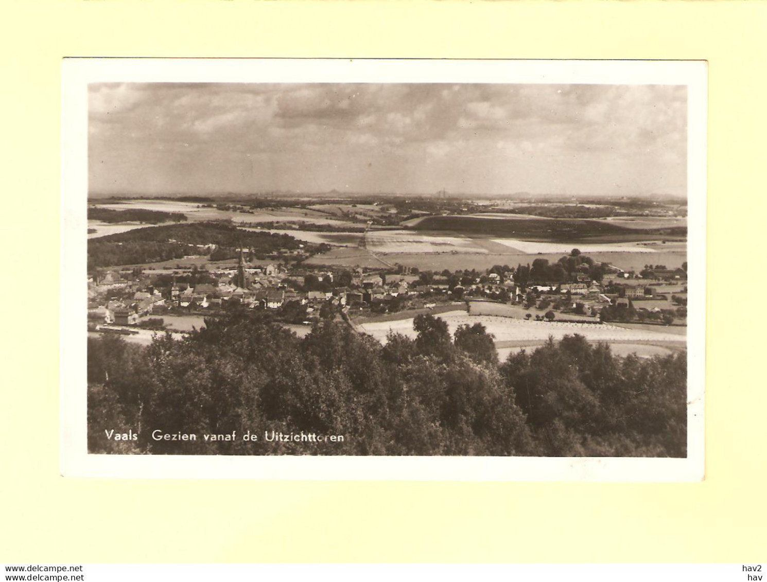 Vaals Panorama Vanaf Uitkijktoren 1953 RY32704 - Vaals