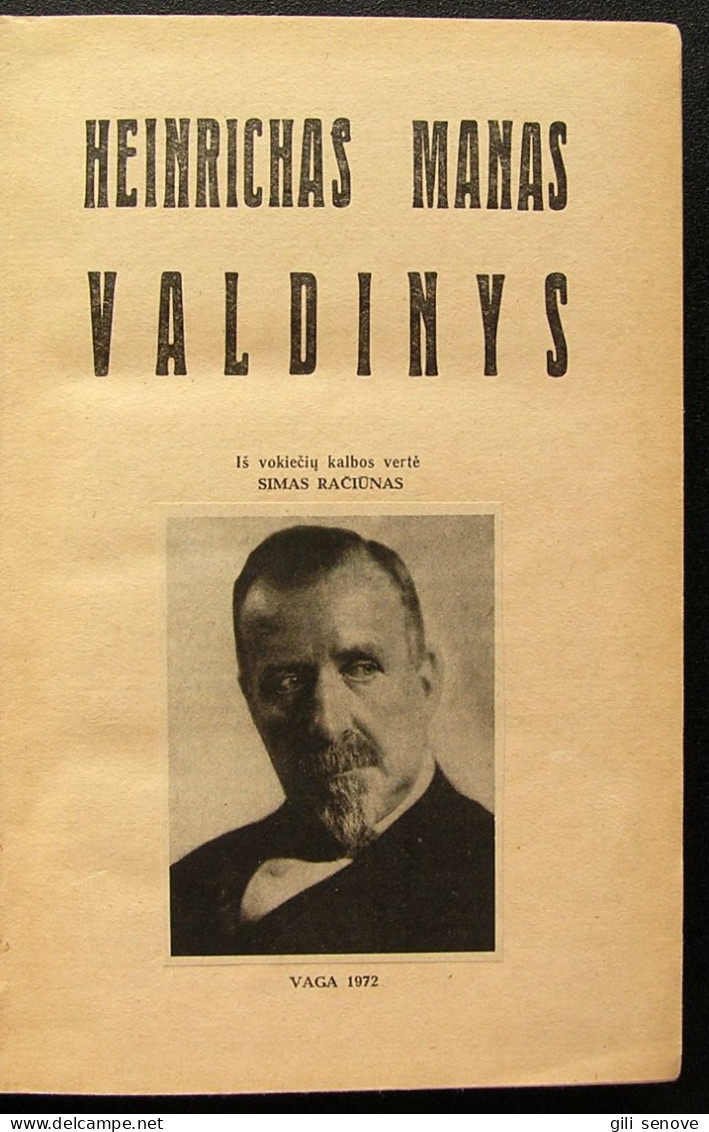 Lithuanian Book / Valdinys 1972 - Novels