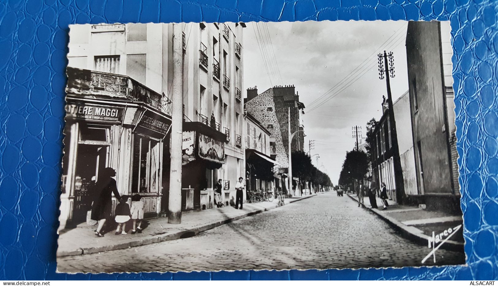 Bondy , Commerce Laitiere Maggi , Rue Edouard Valliant - Bondy