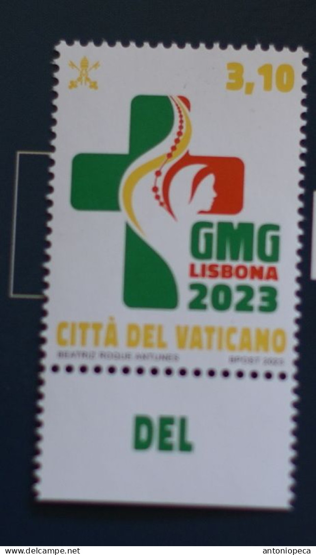 VATICAN 2023, XXXVII GIORNATA MONDIALE GIOVENTU', LISBONA  MNH** - Covers & Documents