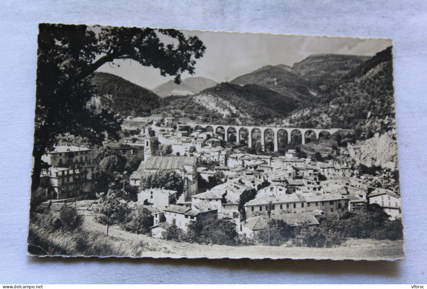 Cpsm, L'Escarene, Vue Générale, Alpes Maritimes 06 - L'Escarène