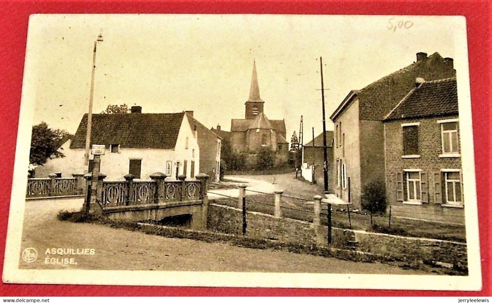 ASQUILLIES  -  L'Eglise - Quévy