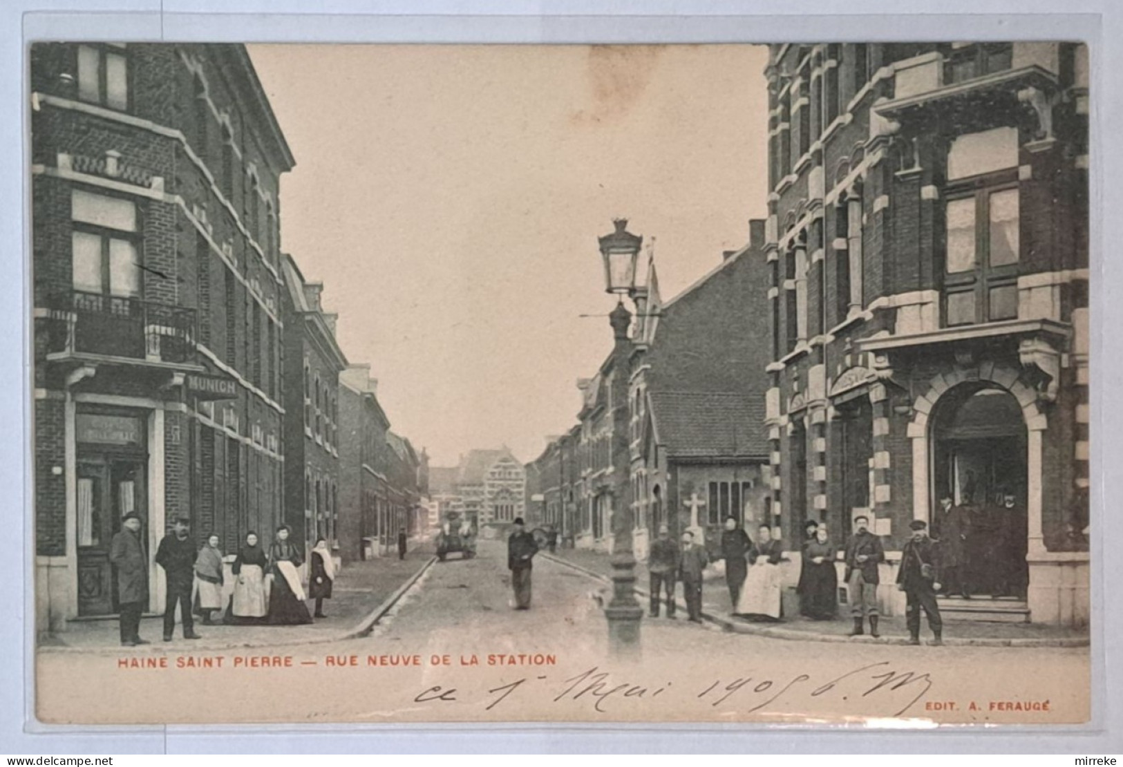 @J@  -  HAINE SAINT PIERRE  -  Rue Neuve De La Station  -  Zie / Voir Scan's - La Louvière