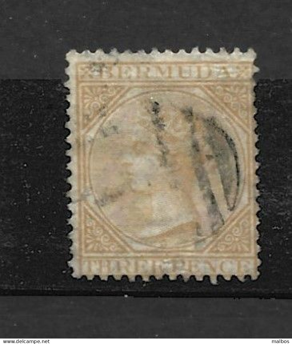 BERMUDES - 1873 (o)   - S&G 5   - Yellow Buff   - P14 - Bermuda