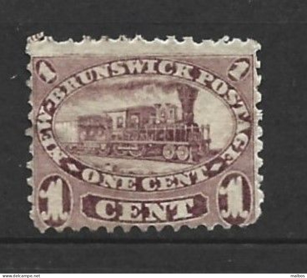 CANADA - New Brunswick  1860 -  (*) S&G 7    - Sans Gomme - Without Gum - Ungebraucht