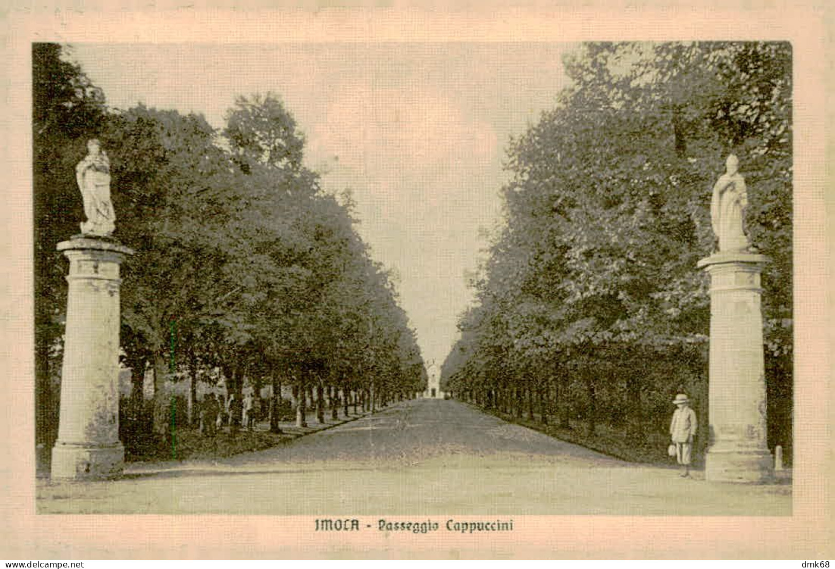 IMOLA - PASSEGGIO CAPPUCCINI - SPEDITA 1914 (17528) - Imola