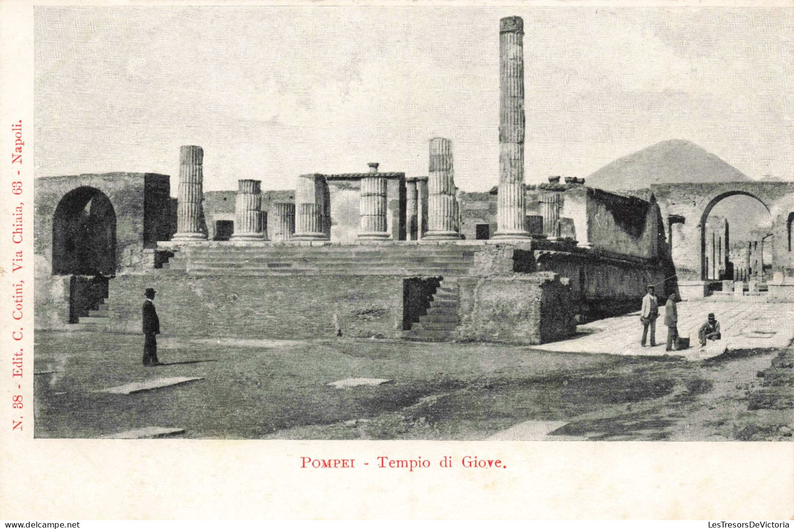 ITALIE - Pompéi - Tempio Di Giove - Carte Postale Ancienne - Pompei