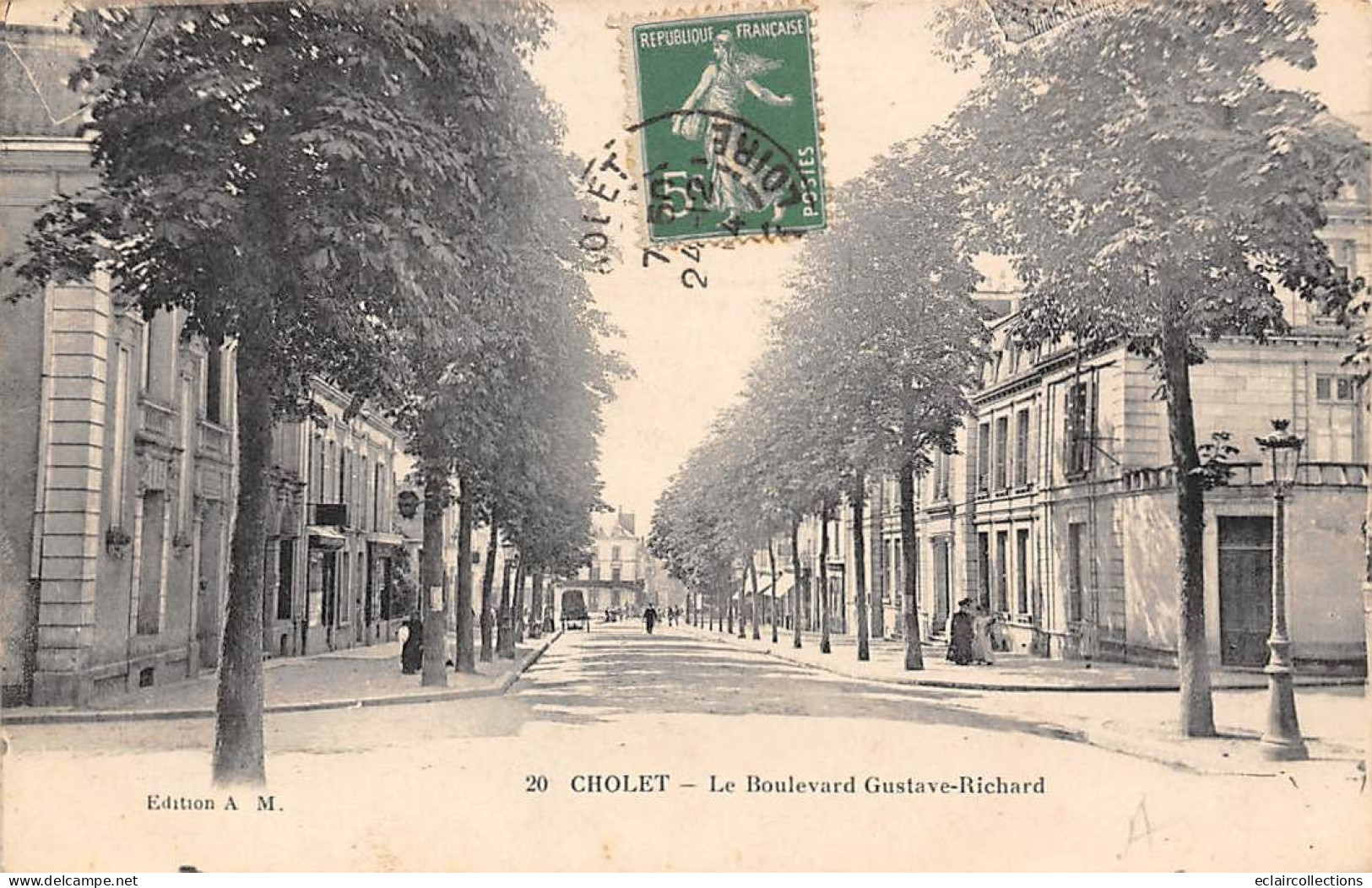 Cholet         49             Boulevard Gustave Richard   N° 20   Voir Scan) - Cholet