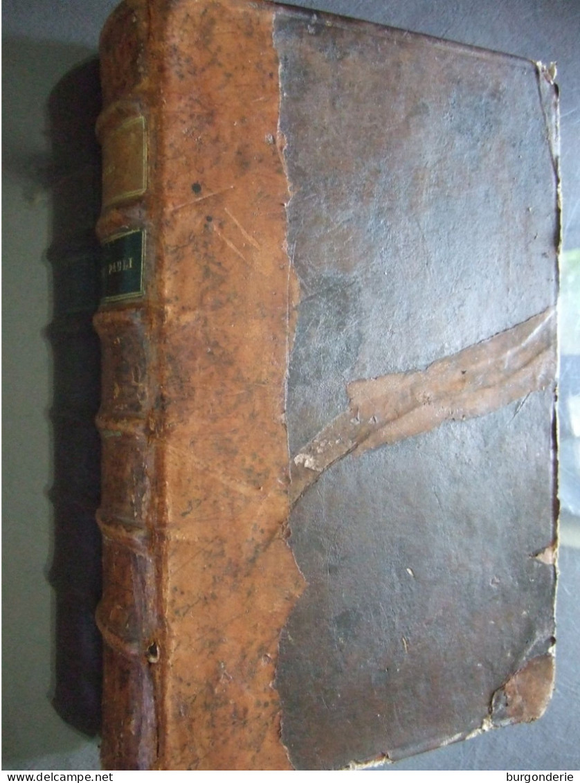 BIBLE / EPIST PAULI DE 1617 - Jusque 1700