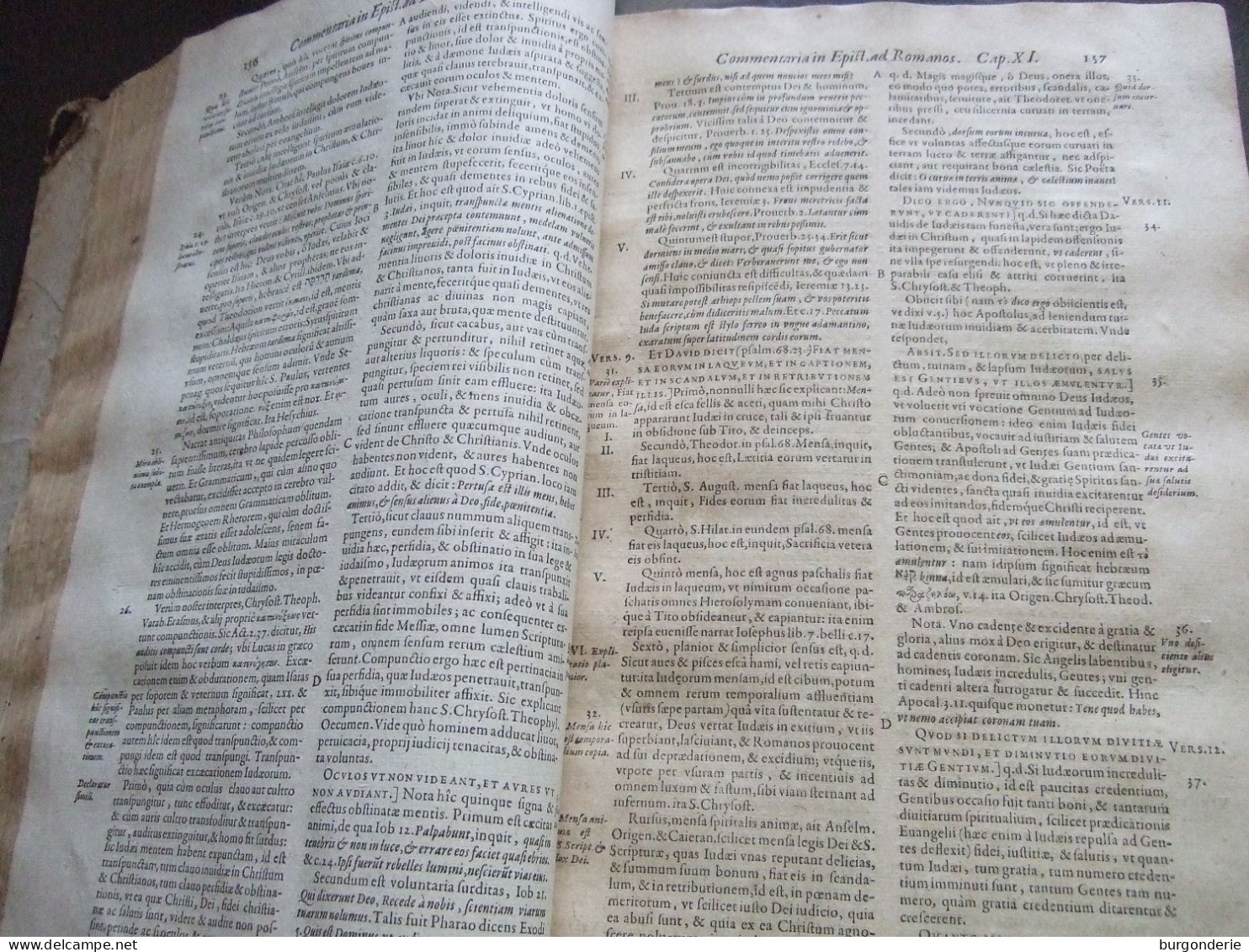 BIBLE / EPIST PAULI DE 1617