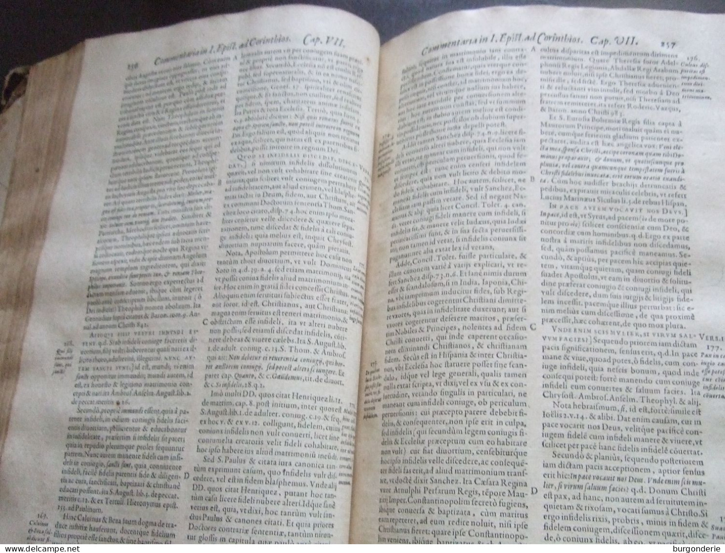 BIBLE / EPIST PAULI DE 1617