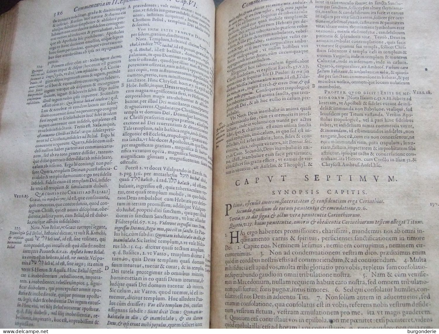 BIBLE / EPIST PAULI DE 1617