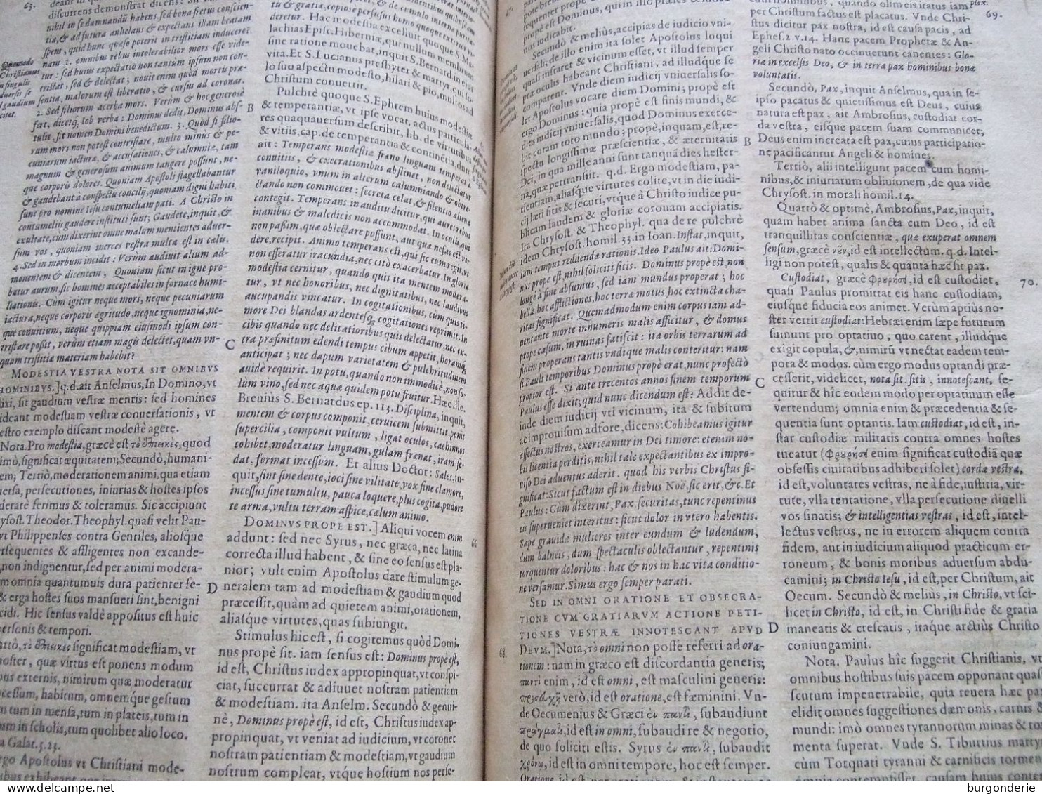 BIBLE / EPIST PAULI DE 1617