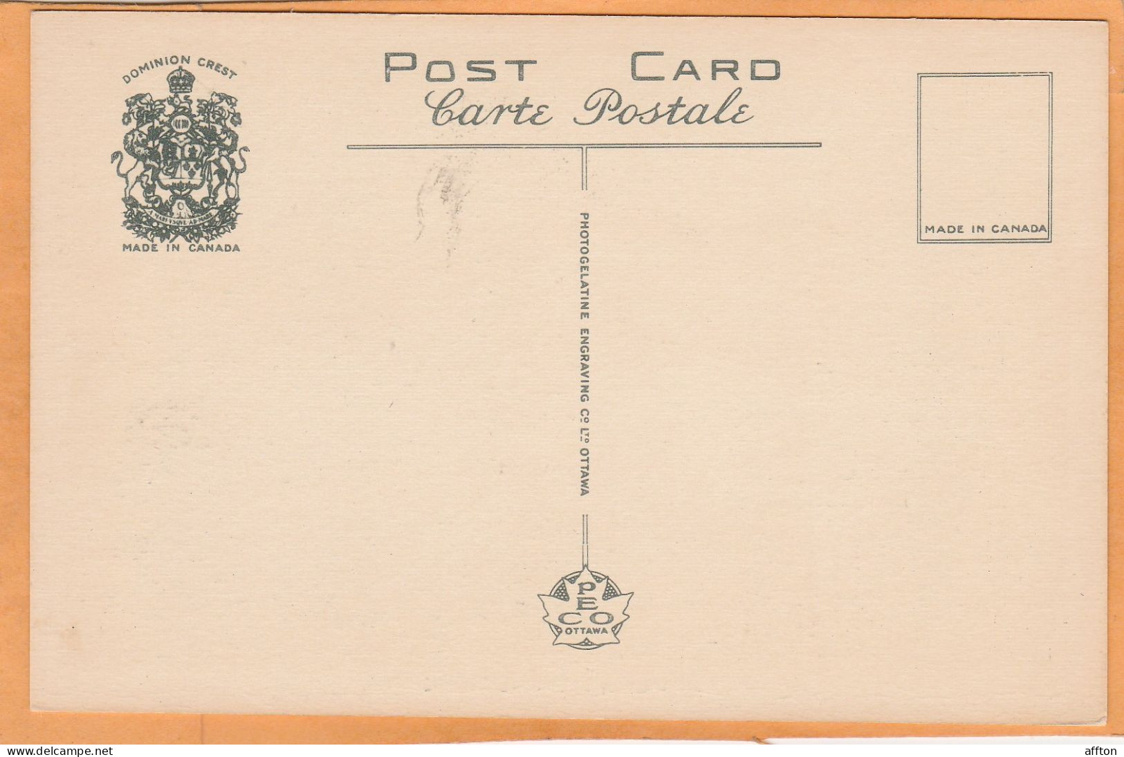 Quebec Canada Old Postcard - Gaspé