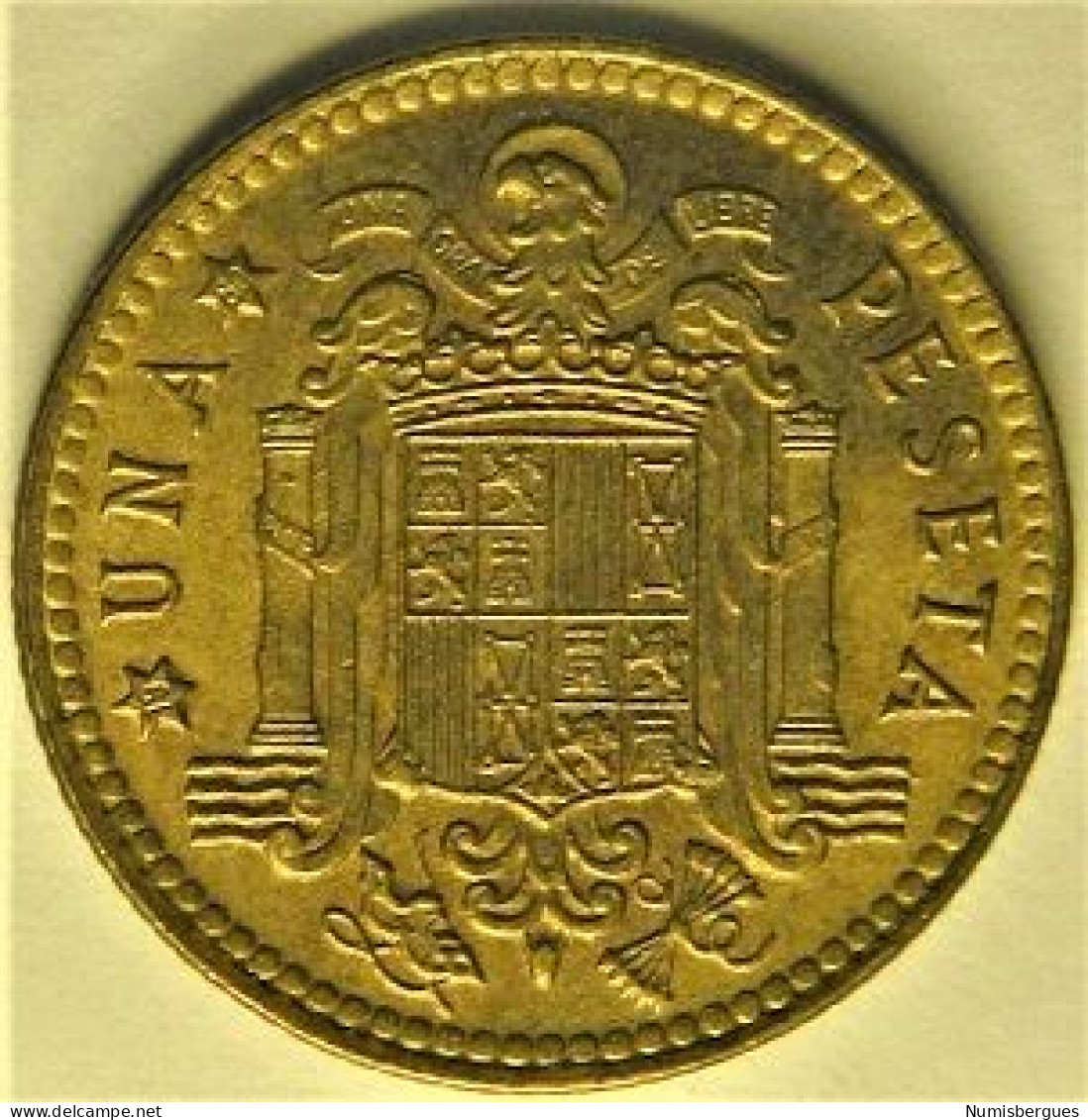 Pièce De Monnaie 1 Peseta 1980 - 1 Peseta