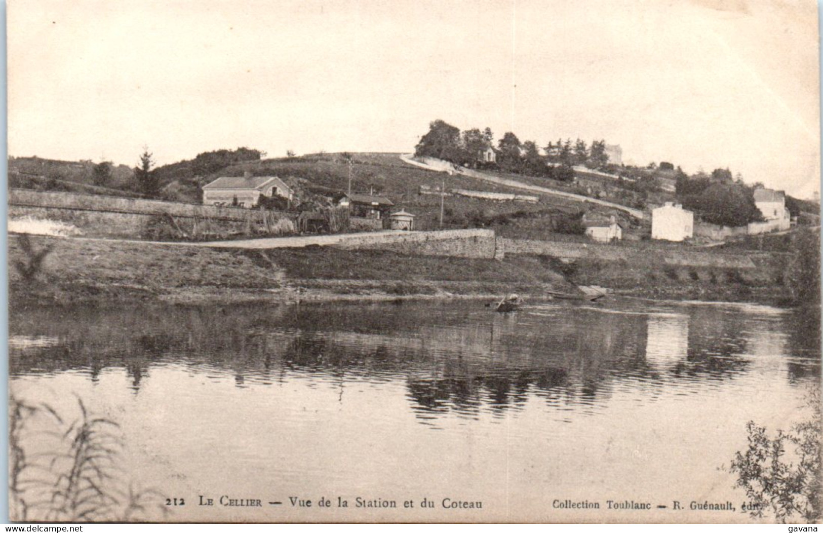 44 LE CELLIER - Vue De La Station Et Du Coteau  - Le Cellier