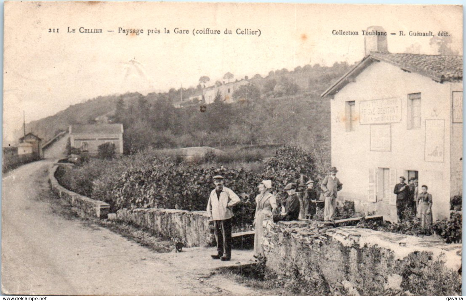 44 LE CELLIER - Paysage Près La Gare (coiffure Du Cellier) - Le Cellier