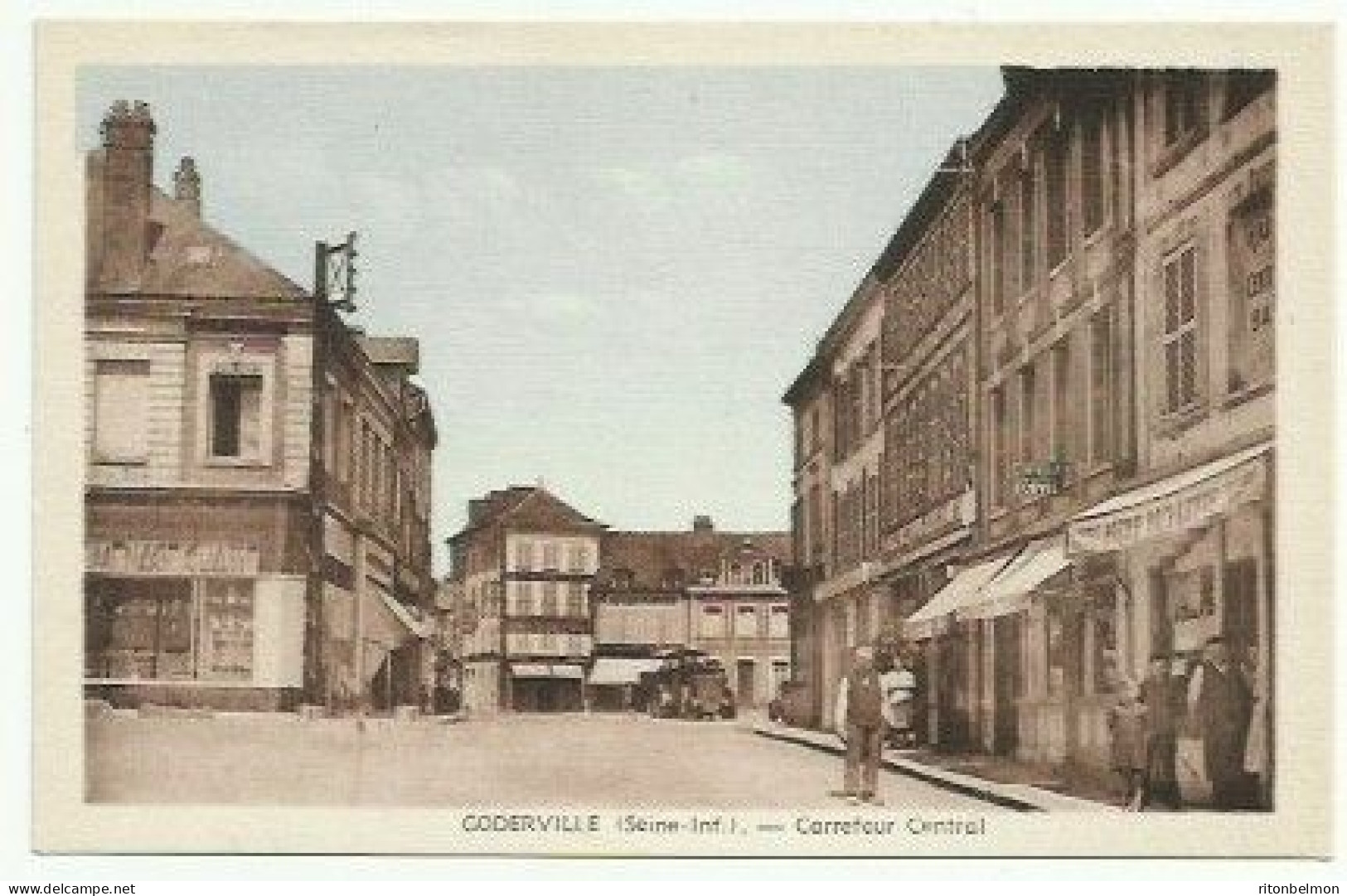 Goderville 76 Carrefour Central Pub Bière Paillette - Goderville