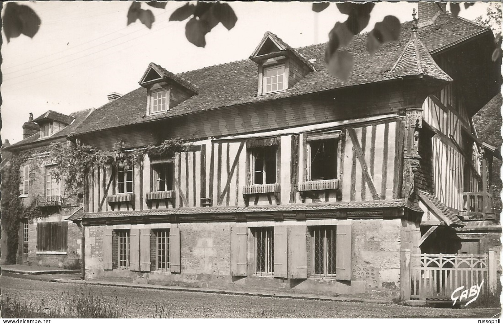 FRANCE - 27 - ACQUIGNY (EURE) - MAISON NORMANDE - ED. GABY REF #2 - 1954 - Acquigny