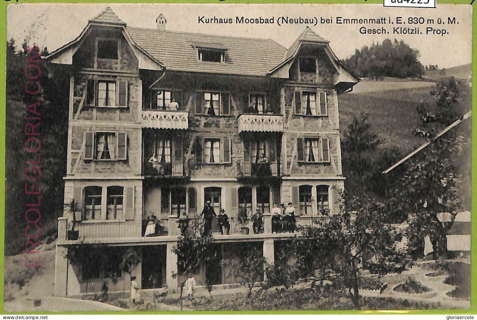 Ad4225 - SWITZERLAND Schweitz - Ansichtskarten VINTAGE POSTCARD - Emmenmatt-1914 - Matt