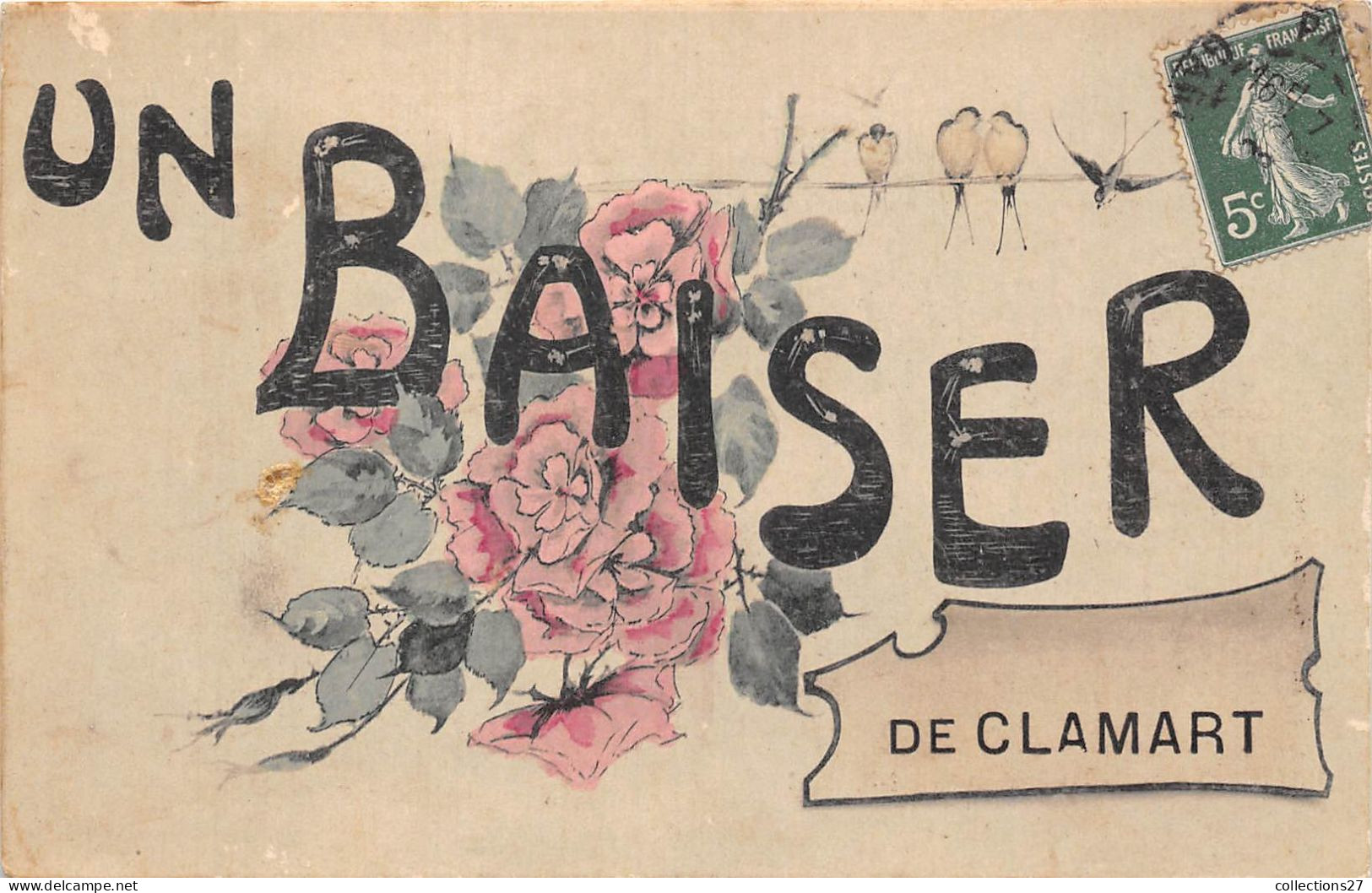 92-CLAMART- UN BAISSER DE CLAMART - Clamart