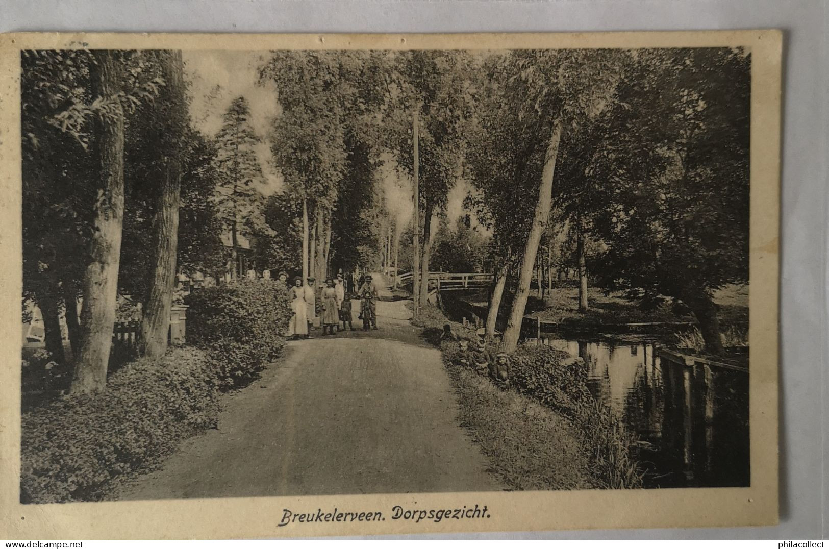 Breukelerveen (Breukeleveen) Dorpsgezicht (geanimeerd) 1926 - Altri & Non Classificati